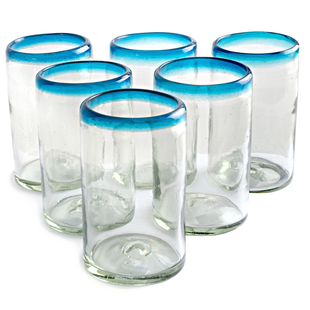 
                  
                    Turquoise Rim Tumbler - 16 oz -   - Orion's Table
                  
                