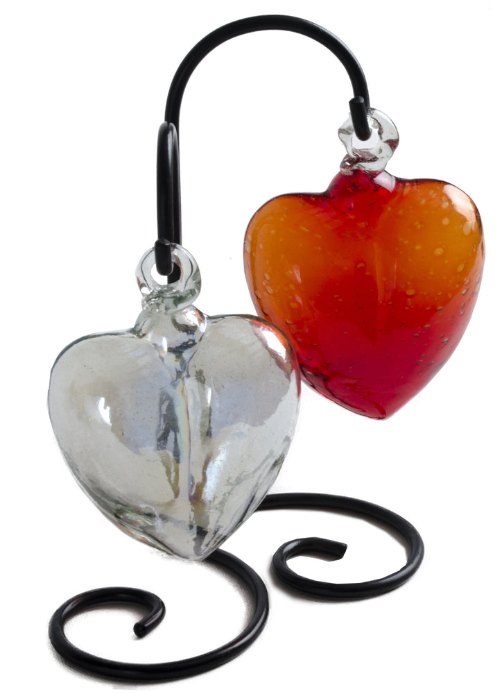 Handcrafted Ornamental Glass Heart - Large - Orion's Table